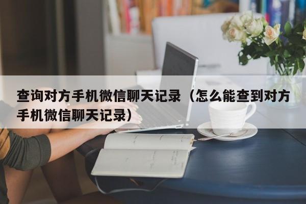 查询对方手机微信聊天记录(怎么能查到对方手机微信聊天记录)
