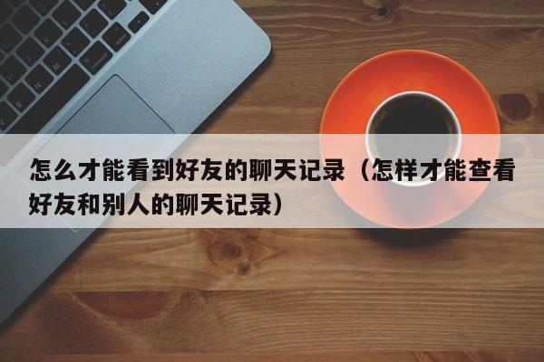 怎么才能看到好友的聊天记录(怎样才能查看好友和别人的聊天记录)