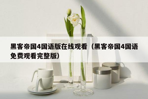 黑客帝国4国语版在线观看(黑客帝国4国语免费观看完整版)