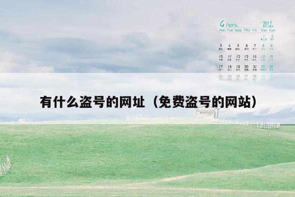 有什么盗号的网址(免费盗号的网站)