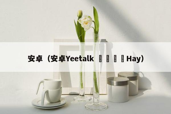 安卓(安卓Yeetalk ?Hay)