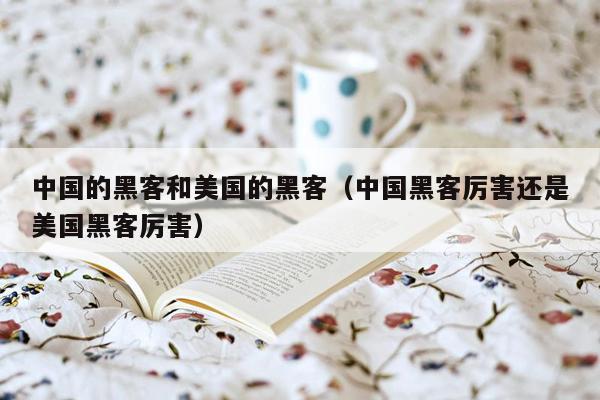 中国的黑客和美国的黑客(中国黑客厉害还是美国黑客厉害)